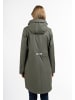 ICEBOUND Damen Regenmantel in Oliv