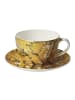 Goebel Tee-/ Cappuccinotasse " Van Gogh- Mandelbaum " in Bunt
