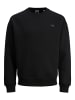 Jack & Jones Sweatshirt 'Classic Twill' in schwarz