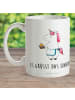Mr. & Mrs. Panda Kindertasse Einhorn Muffin mit Spruch in Weiß
