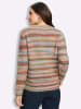 WITT WEIDEN Pullover in rotbraun-gemustert