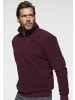 Man's World Fleecepullover in burgund