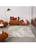 Wecon Home Kurzflorteppich Tunia in Beige/Creme meliert