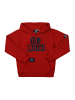 SCHIETWETTER Kinder Kapuzenpullover "Ja Moin" in red/navy