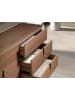 Angel Cerdá Kommode 7185 in Beige / Gold / Walnuss – (B)160 x (H)76 x (T)47 cm