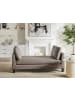 Beliani Chaiselongue ARCHIANE  in Beige/Schwarz - (W) 170 x (H) 60 x (L) 85 cm