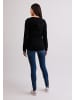 CASH-MERE.CH Hoodie in Schwarz