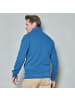 Twinlife Full zip jacquard in Blau