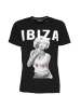 Roberto Geissini Ibiza T-Shirt Schwarz Unisex