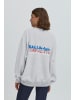 BALL Trackjacket-sweat BAATTIVO Loose fit in Medium Grey Melange