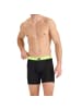 adidas Boxershort 3er Pack in Schwarz/Blau/Gelb