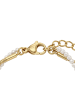Amor Armband Edelstahl, IP gold in gold