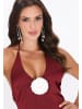 faina Women Dress in burgundy