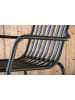 ebuy24 Gartenstuhl Peking Schwarz 2er Set