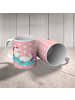 Mr. & Mrs. Panda Kindertasse Einhorn Sekt ohne Spruch in Rot Pastell