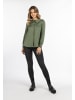 DreiMaster Damen Bluse in Olivgrün
