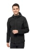 Jack Wolfskin Softshelljaken für Herren in schwarz