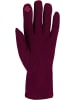 styleBREAKER Touchscreen Handschuhe in Bordeaux-Rot