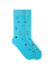 von Jungfeld Motivsocken Signature Icons in Ski Retro Blue