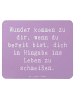 Mr. & Mrs. Panda Mousepad Spruch Wunder Hingabe mit Spruch in Lavendeltraum