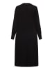 CARTOON Strickkleid mit Kragen in Schwarz