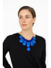 collezione alessandro Kurze Kette " Ocean " in blau