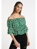 myMo ROCKS Damen Bluse in Grün