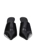 Off-White Schwarz Leder High Absatz Pumps