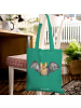Mr. & Mrs. Panda Shopping Tasche Fledermaus Flügel ohne Spruch in Mint