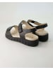 Terry Sandalen in Schwarz