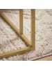 SoBuy Beistelltisch in Messinggold - (W) 30 x (H) 62 x (L) 48 cm