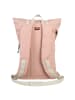 Doughnut Christopher Small Dreamwalker 12 - Rolltop Rucksack 40 cm (grey) in pink
