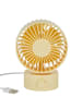 Butlers Mini-Ventilator AIR WAVE in Gelb