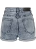 Urban Classics Shorts in light skyblue acid washed