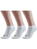 Puma Socks Baumwolle Unisex-Sneaker-Socken 3 Paar in weiß