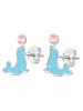 schmuck23 Silber Ohrringe 925 Seehund 0,7 cm x 0,8 cm