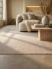 KADIMA DESIGN Flachgewebe-Teppich Berber-Tradition Uni Meliert Pflegeleicht in Beige