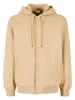 Urban Classics Urban Classics Fluffy Fleece Hoodjacket in unionbeige
