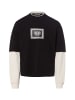 UNFAIR ATHLETICS Sweatshirt Retrograde in schwarz beige