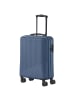 travelite Bali - 4-Rollen-Kabinentrolley S 55 cm (weiß/cognac) in blau