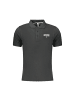 ACCADEMIA MILITARE Schwarz Herren Poloshirt Hemd aus Baumwolle