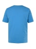 Men Plus Kurzarm T-Shirt in himmelblau