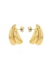 Amor Creolen Edelstahl, IP gold in Gold