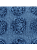 Beliani Pouf VISHVI in Blau - (W) 50 x (H) 35 x (L) 50 cm