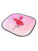 Mr. & Mrs. Panda Auto Sonnenschutz Flamingo Yoga ohne Spruch in Aquarell Pink