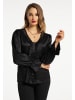 faina Bluse in Schwarz