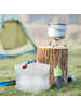 relaxdays 12 x Wasserkanister in Transparent - 20 l
