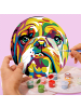ARTNANAS 
PVC-Tischset Malen nach Zahlen 6er Set-"Pop Tier" 20cm