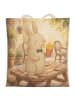 Mr. & Mrs. Panda Tasche Hase Pommes Design ohne Spruch in Weiß