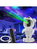 tectake LED-Sternenhimmel-Projektor Astronaut, inkl. Bluetooth